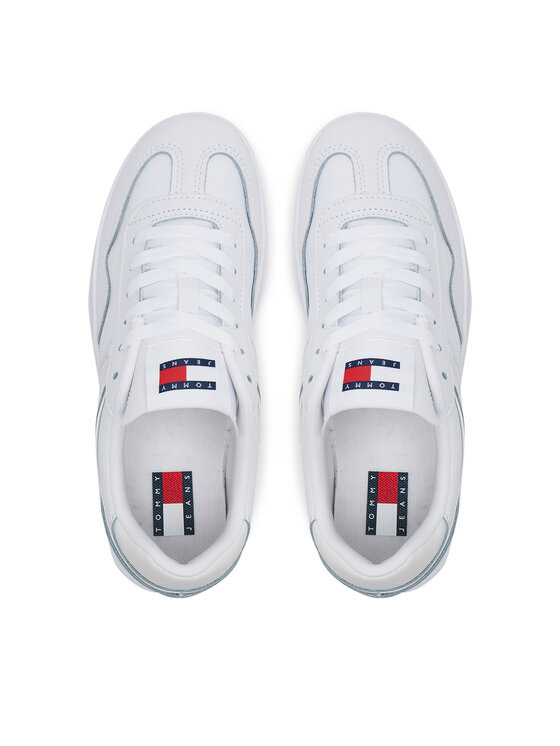 Tommy Jeans Сникърси Tommy Jeans The Greenwich Leather EN0EN02794 Бял
