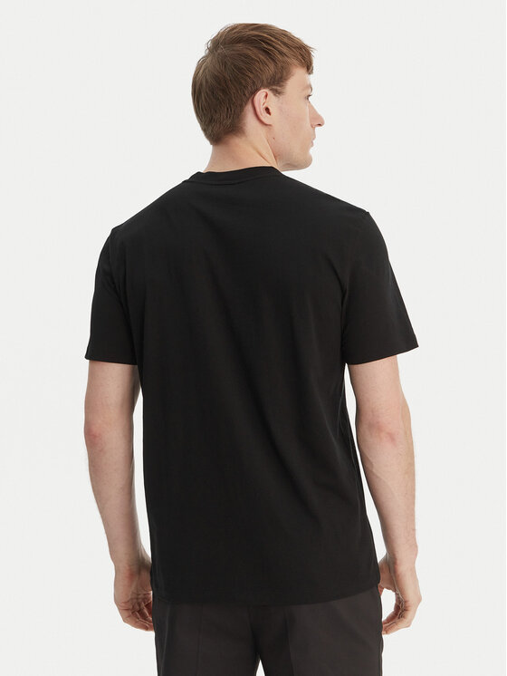 HUGO HUGO Camiseta Dikerd 50564024 Negro Relaxed Fit