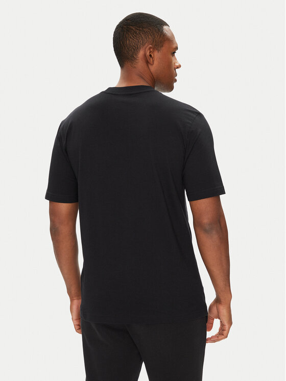 adidas adidas Футболка Essentials Small Logo JE9024 Чорний Regular Fit