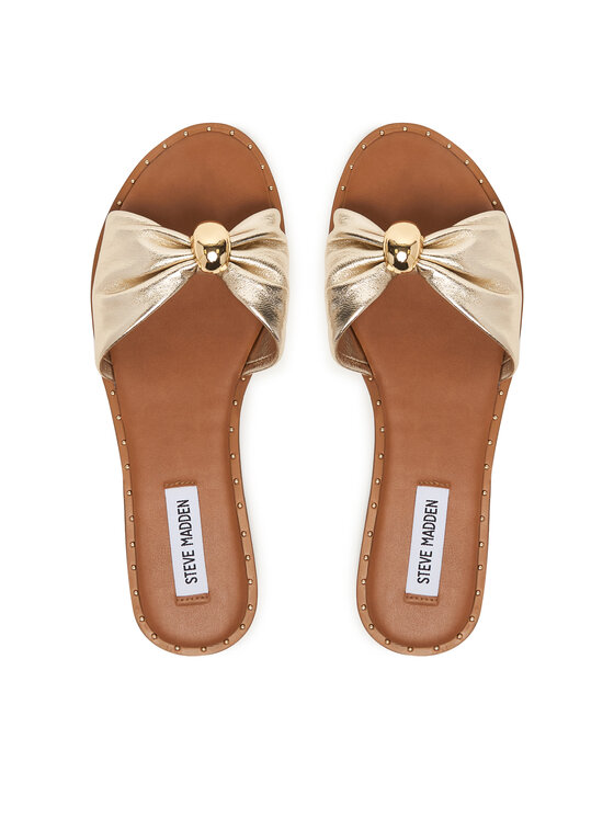 Steve Madden Шльопанці Steve Madden 11005571 Золотий
