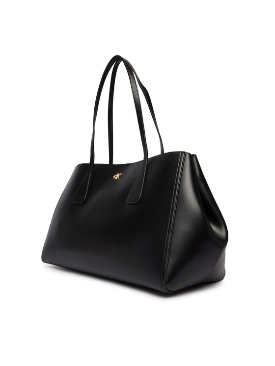Calvin Klein Bolso Calvin Klein Ck Snap Large Tote LV04F3502G Negro
