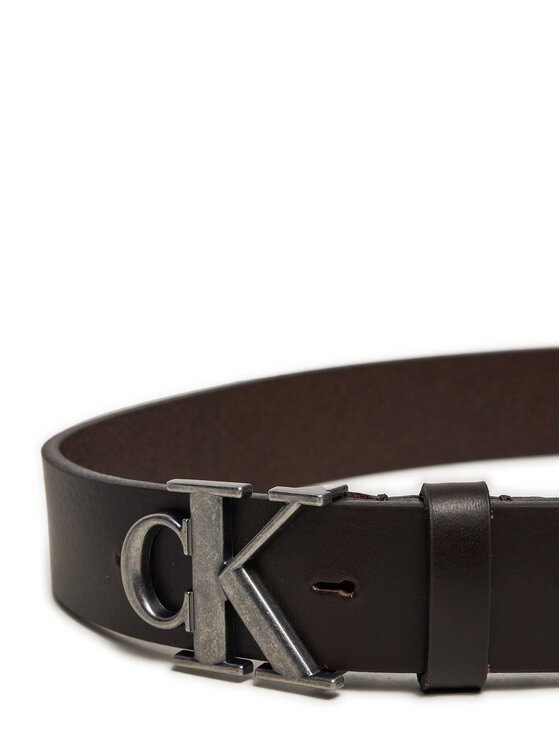 Calvin Klein Jeans Pánsky opasok Calvin Klein Jeans K50K512068 Hnedá