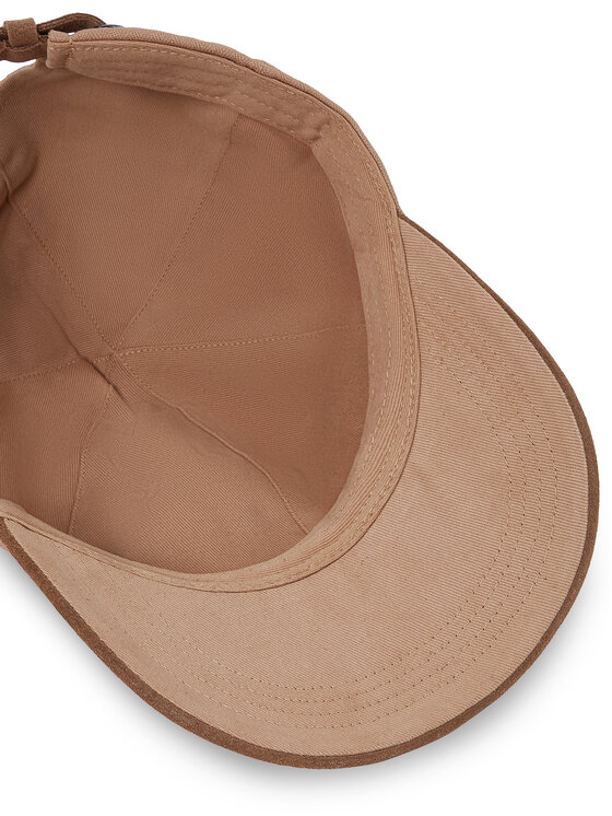 Tommy Hilfiger Gorra con visera Tommy Hilfiger Th Flag Herringbone 6 Panel Cap AM0AM13385 Marrón