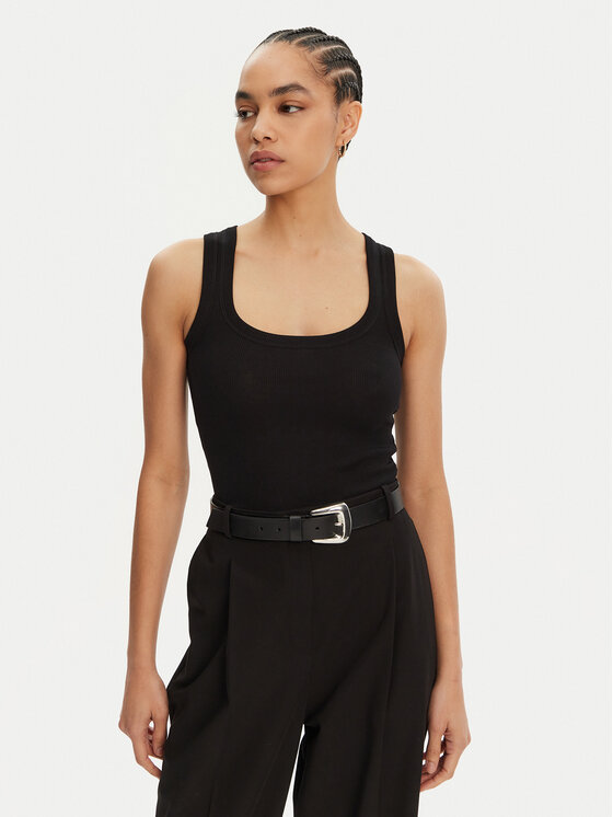 JACQUEMUS JACQUEMUS Топ 241JS158-2032 Чорний Regular Fit