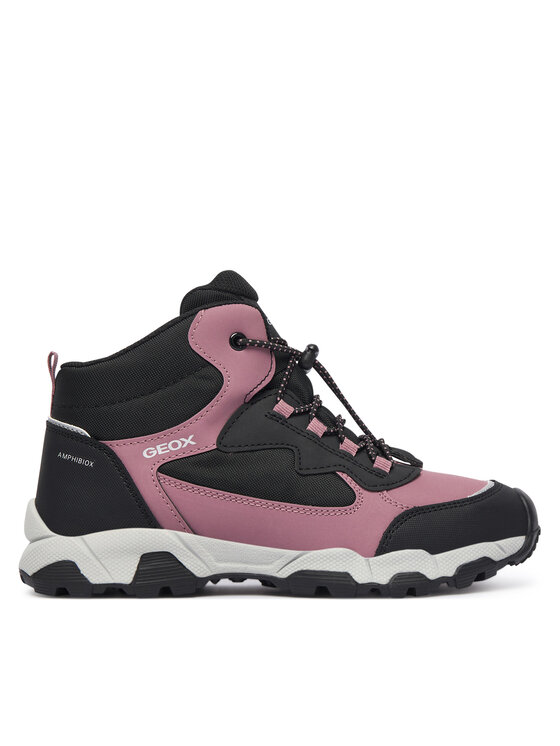 Geox Botines planos Geox J Magnetar G. B Abx J464LB 050FU C9321 D Rosa oscuro