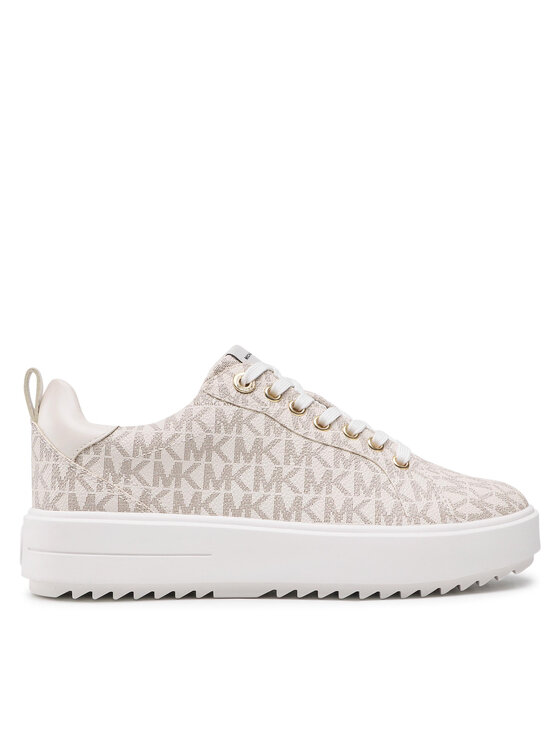 MICHAEL Michael Kors Αθλητικά MICHAEL Michael Kors Emmett Lace Up 43S2EMFS1B Μπεζ