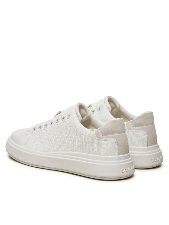 Calvin Klein Zapatillas Calvin Klein Cupsole Lace Up Mono HW0HW02445 Blanco