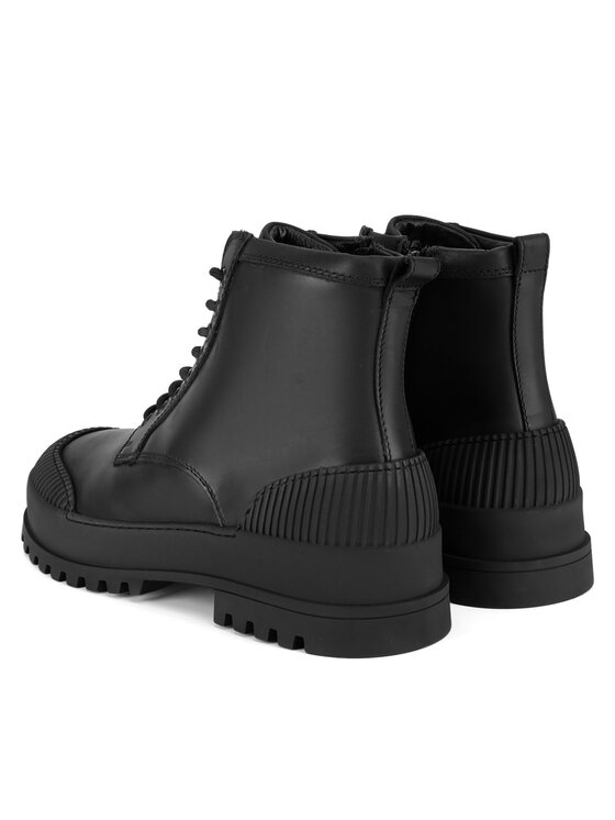 Hunter Šnurovacia obuv Hunter BULL-10 MI24 Čierna