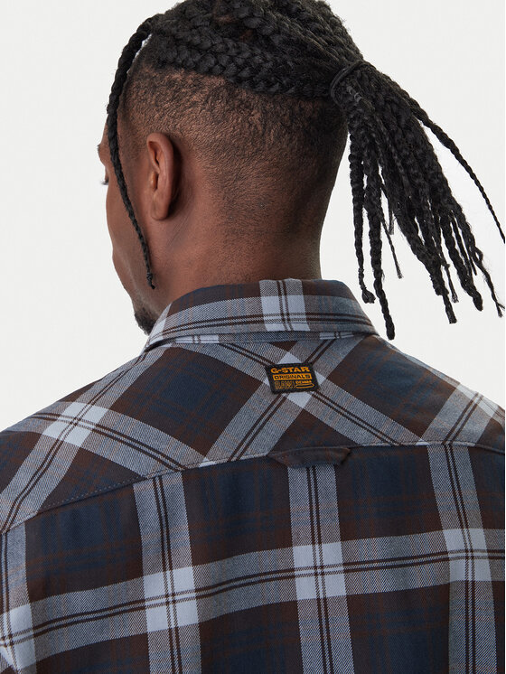 G-STAR G-Star Raw Košulja Bristum 2.0 D23553 D748 Tamnoplava Slim Fit