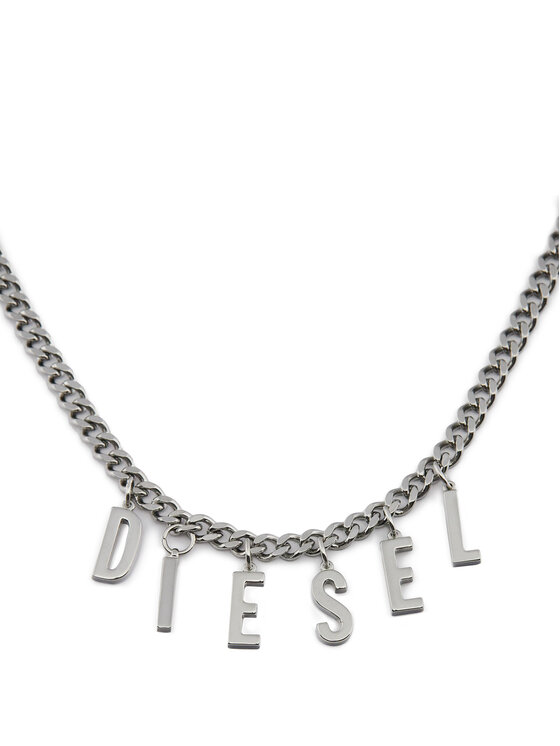 Diesel Collar Diesel DX1494040 Plata