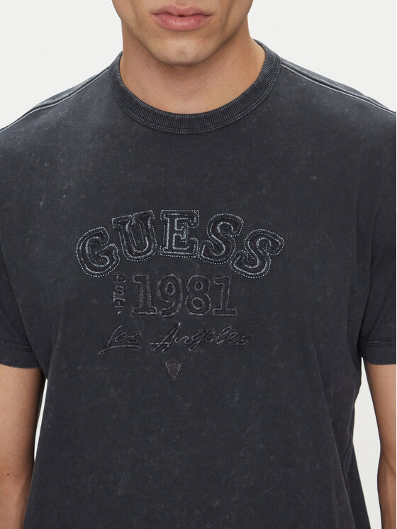 Guess Guess Футболка M5GI14 K8FQ4 Cиній Regular Fit