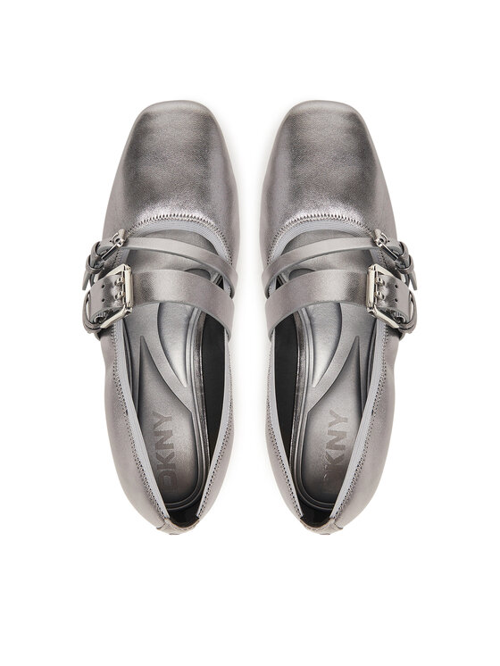 DKNY Балетки DKNY Dade K1511477 Срібний