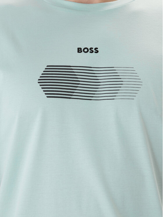 BOSS BOSS Camiseta TS_Unity 50554557 Turquesa Regular Fit