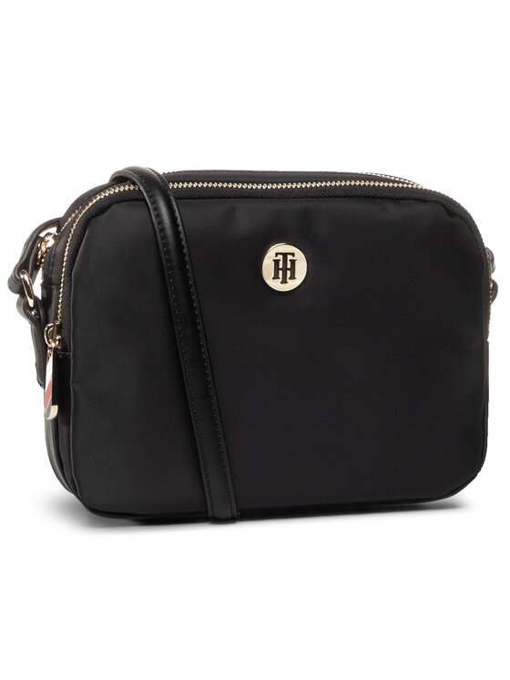 Tommy Hilfiger Τσάντα Tommy Hilfiger Poppy Crossover AW0AW07955 Μαύρο