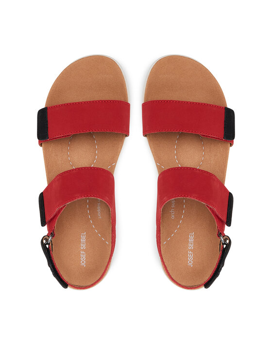 Josef Seibel Босоніжки Josef Seibel Estelle 04 97304 Червоний