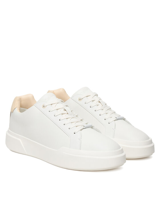 Calvin Klein Superge Calvin Klein Chunky Cupsole Laceup Clean Lth HM0HM02239 Bela