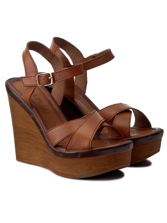 QUAZI Sandali QUAZI 15311-03 Marrone