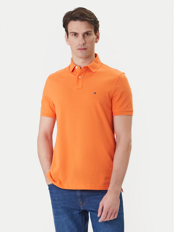 Tommy Hilfiger Tommy Hilfiger Polo 1985 MW0MW17770 Naranja Regular Fit