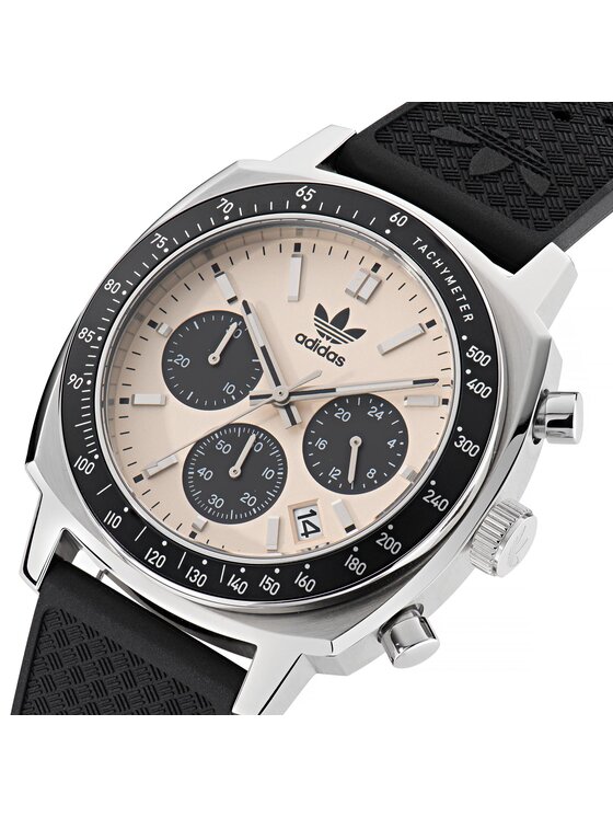 adidas Laikrodis adidas Fashion Master Originals One Chrono AOFH23503 Juoda