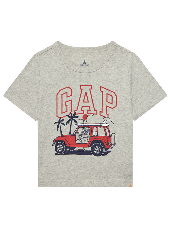 Gap Gap Футболка 779639-00 Сірий Regular Fit