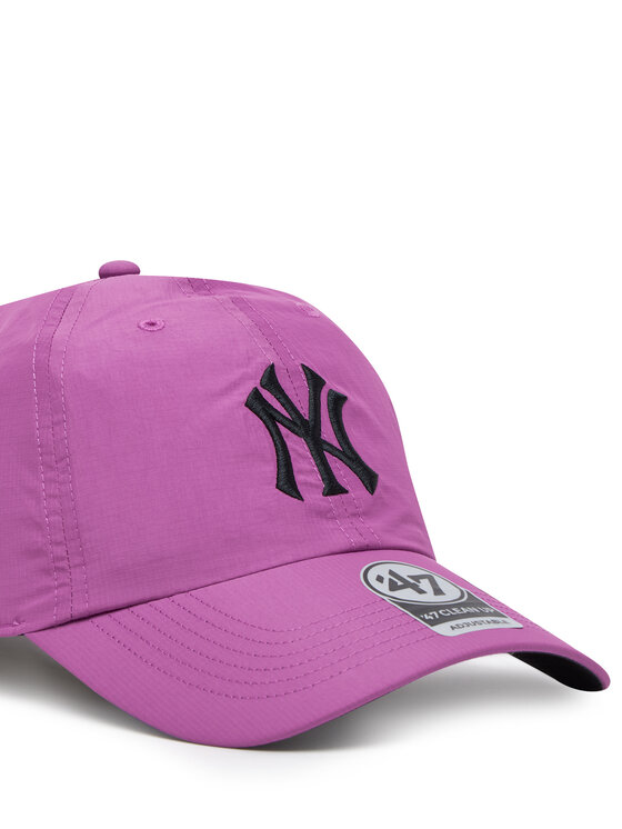 47 Brand Šiltovka 47 Brand MLB New York Yankees brrr ’47 CLEAN UP B-BRRRC17BBU Fialová