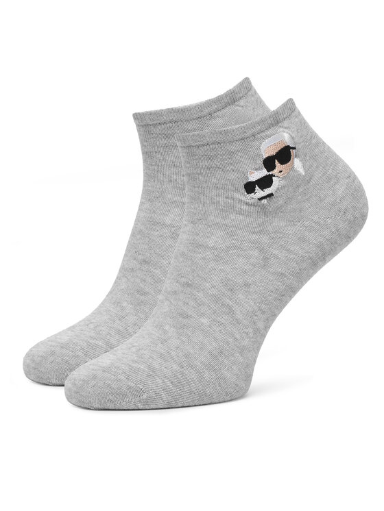 KARL LAGERFELD Kratke nogavice KARL LAGERFELD A1W47077 Pisana
