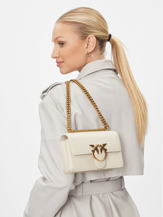 PINKO Сумка PINKO Love One Mini Dc PE 23 PRR 100074 A0F1 Кремовий