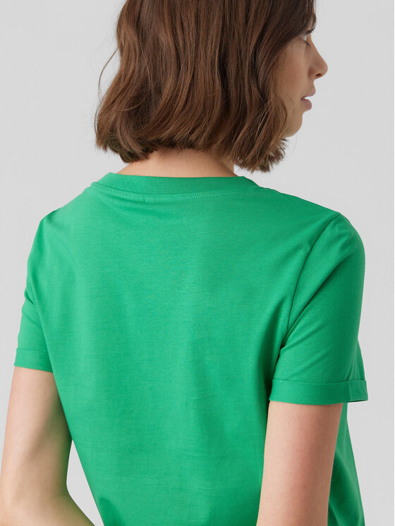 Vero Moda Vero Moda Majica 10243889 Zelena Regular Fit