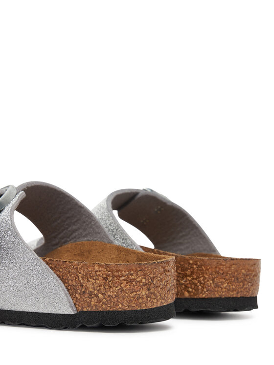 Birkenstock Šľapky Birkenstock Arizona Kids 1030477 Strieborná