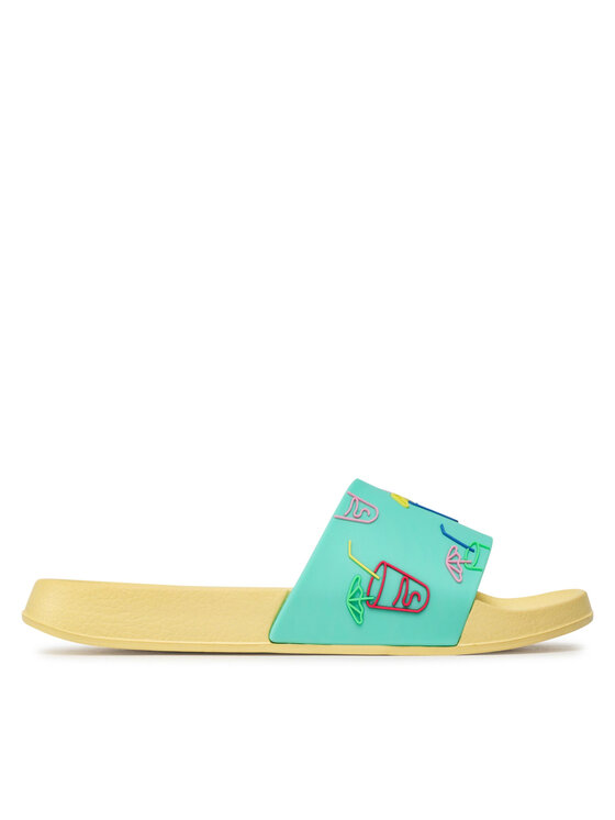 Happy Socks Klapki Happy Socks LND114-2000 Zielony