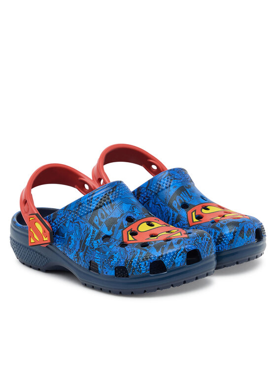 Crocs Шльопанці Crocs Superman Classic Clog 211132 Голубий