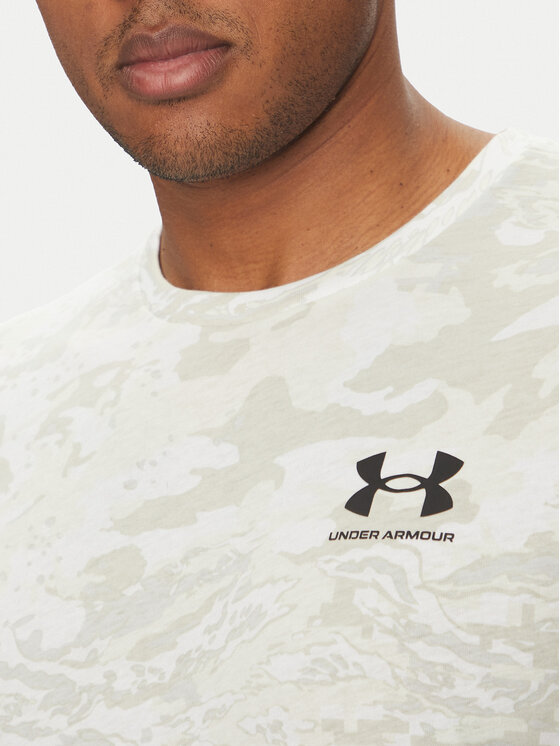 Under Armour Under Armour Majica ABC 1357727 Bela Regular Fit