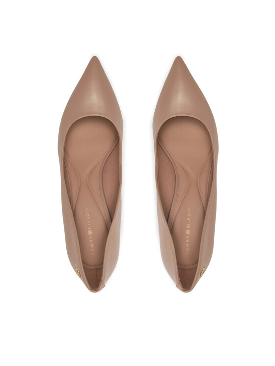 Tommy Hilfiger Tacón de aguja Tommy Hilfiger Essential Pointed Pump FW0FW07533 Beis