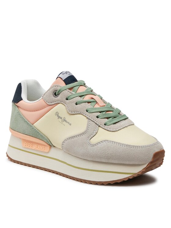 Pepe Jeans Snīkeri Pepe Jeans Rusper Sweet PLS31477 Bēšs