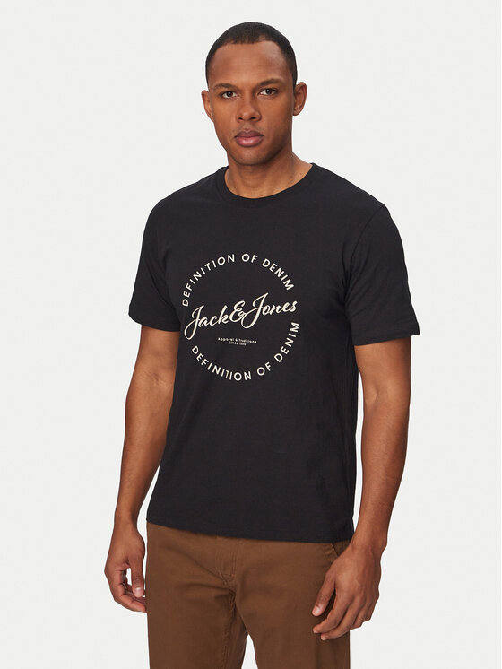 Jack & Jones Jack & Jones Camiseta Grayson 12288377 Negro Regular Fit