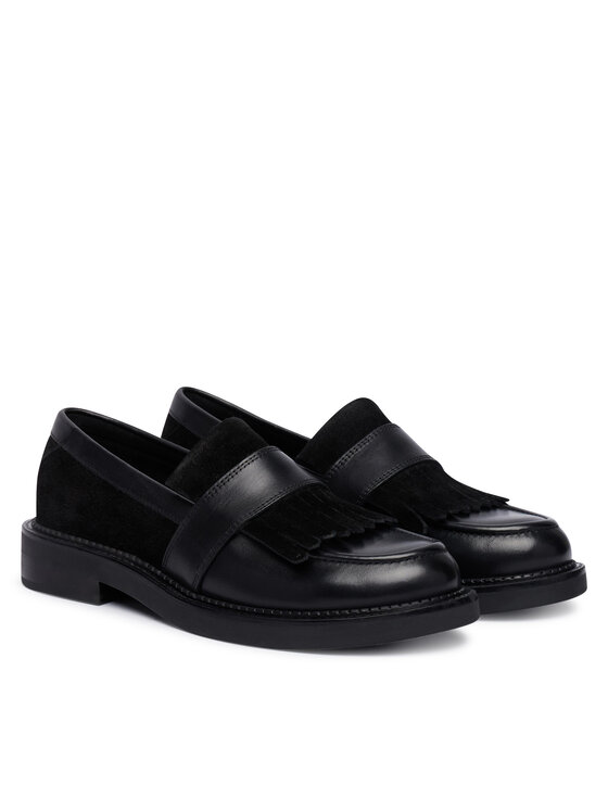 Geox Loafers Geox D Serilda D66WYE 4323 C9999 Čierna