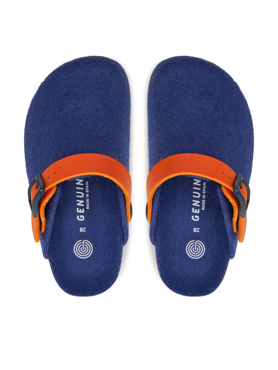 Genuins Pantofole Genuins Shetland G106041 Blu scuro