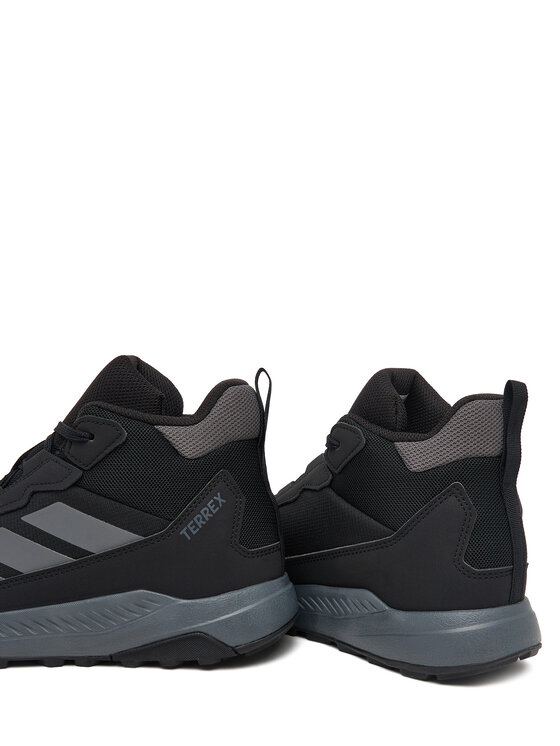 adidas Turistiniai batai adidas Terrex Anylander Mid Junior Hiking Shoes HQ7576 Juoda