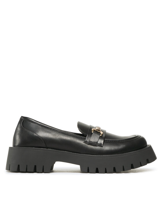 DeeZee Loafersy DeeZee H3657-2 Czarny