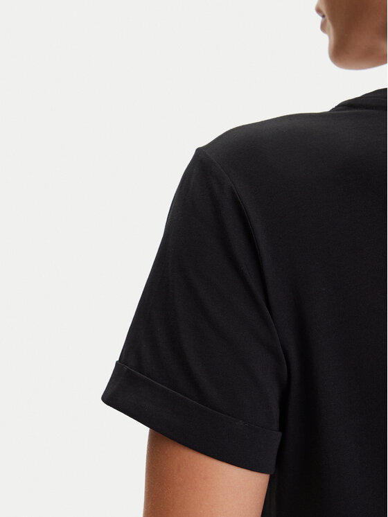Liu Jo Sport Liu Jo Sport Camiseta TF5163 JS923 Negro Regular Fit