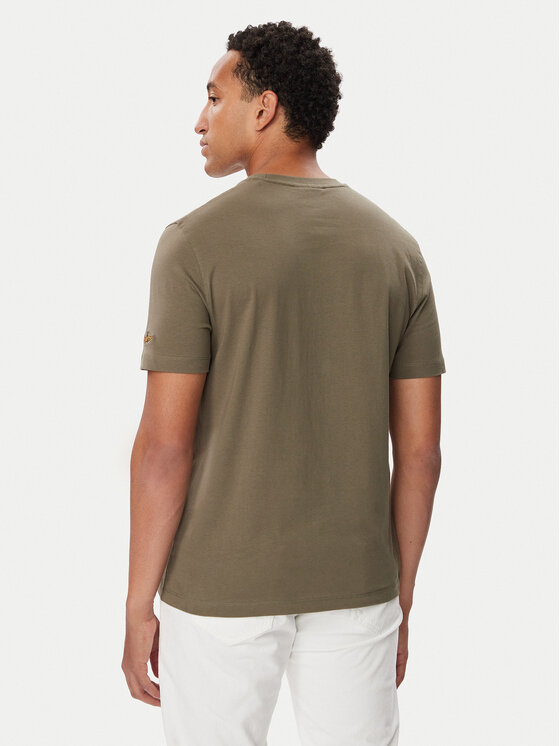 Aeronautica Militare Aeronautica Militare Camiseta 262TS2582UJ00750 Caqui Regular Fit