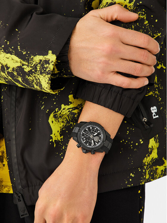 Plein Sport Годинник Plein Sport Hurricane PSDBA1223 Чорний