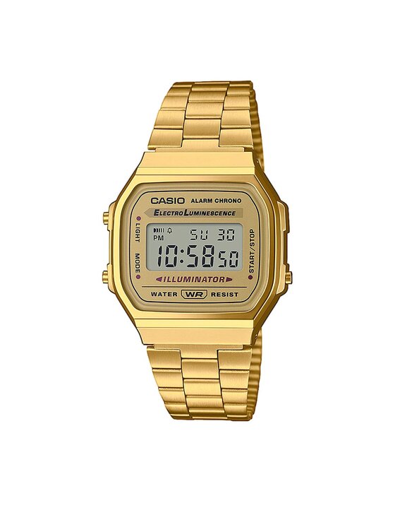 Casio Часовник Casio Vintage A168WG-9EF Златист