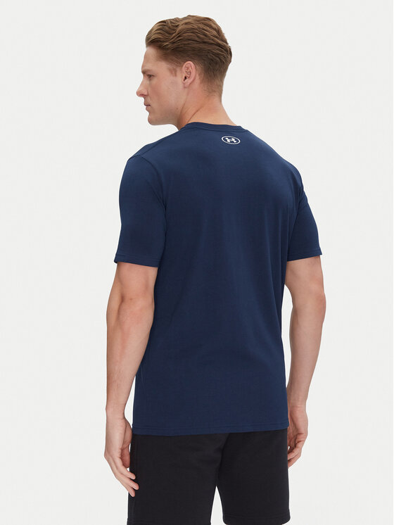 Under Armour Under Armour Футболка Ua Sportstyle Logo Update Ss 1382911 Cиній Loose Fit