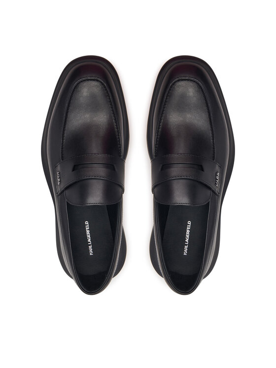 KARL LAGERFELD Loafersy KARL LAGERFELD KL12110 Černá