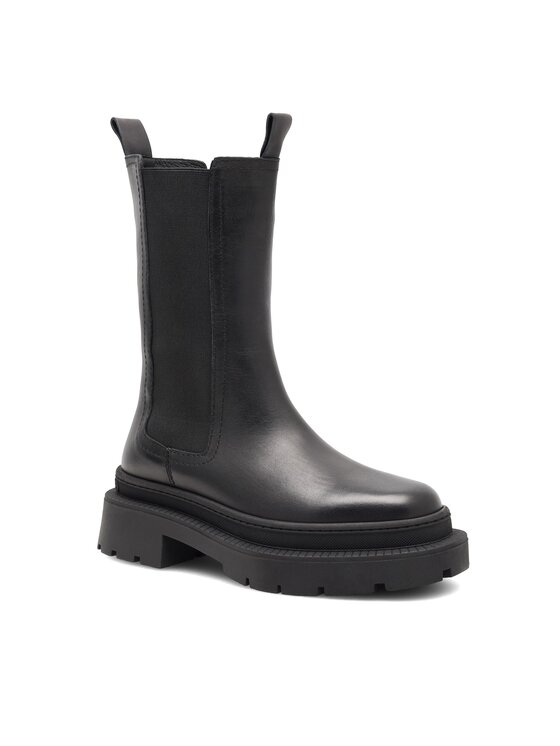 GINO ROSSI Botki Gino Rossi 222FW106 Czarny