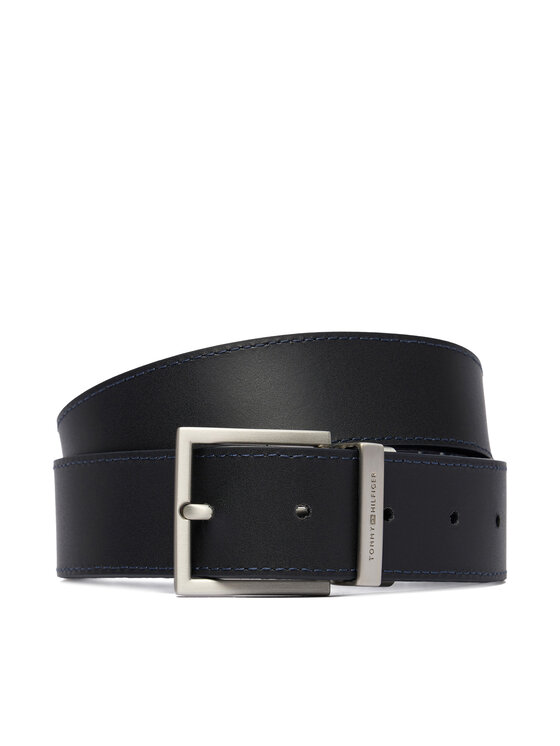 Tommy Hilfiger Férfi öv Tommy Hilfiger Hudson Rev 3.5 AM0AM13945 Fekete