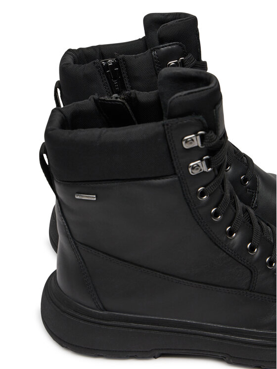 Geox Outdoorová obuv Geox D46XMB 08511 C9999 Čierna