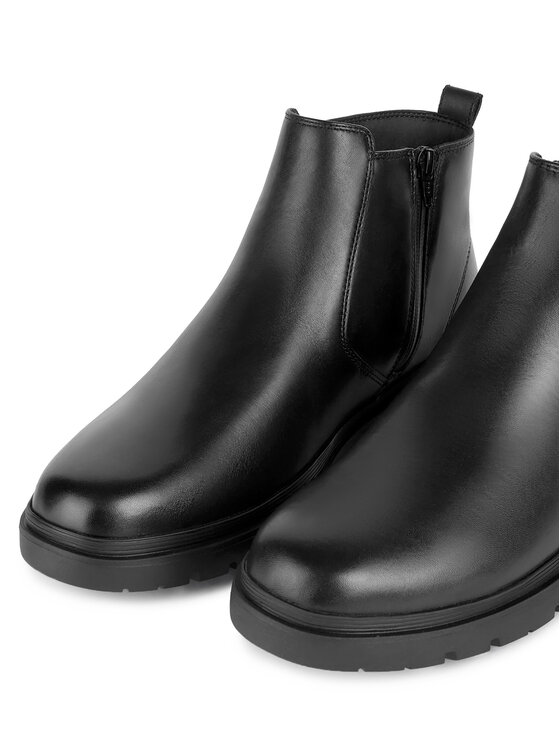 Geox Čizme Geox U Spherica Ec1 B Abx U46HNC 00043 C9999 Crna