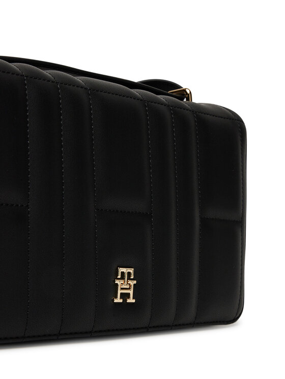 Tommy Hilfiger Kabelka Tommy Hilfiger Th Feminine Conv Crossover AW0AW17454 Čierna